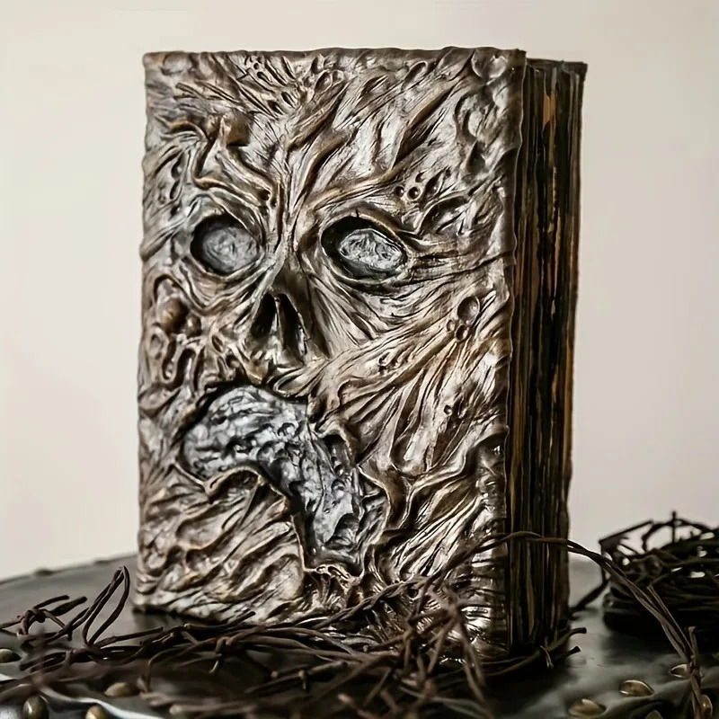Vintage Collectible Books - Buku Penyihir Necronomicon Vintage - Buku