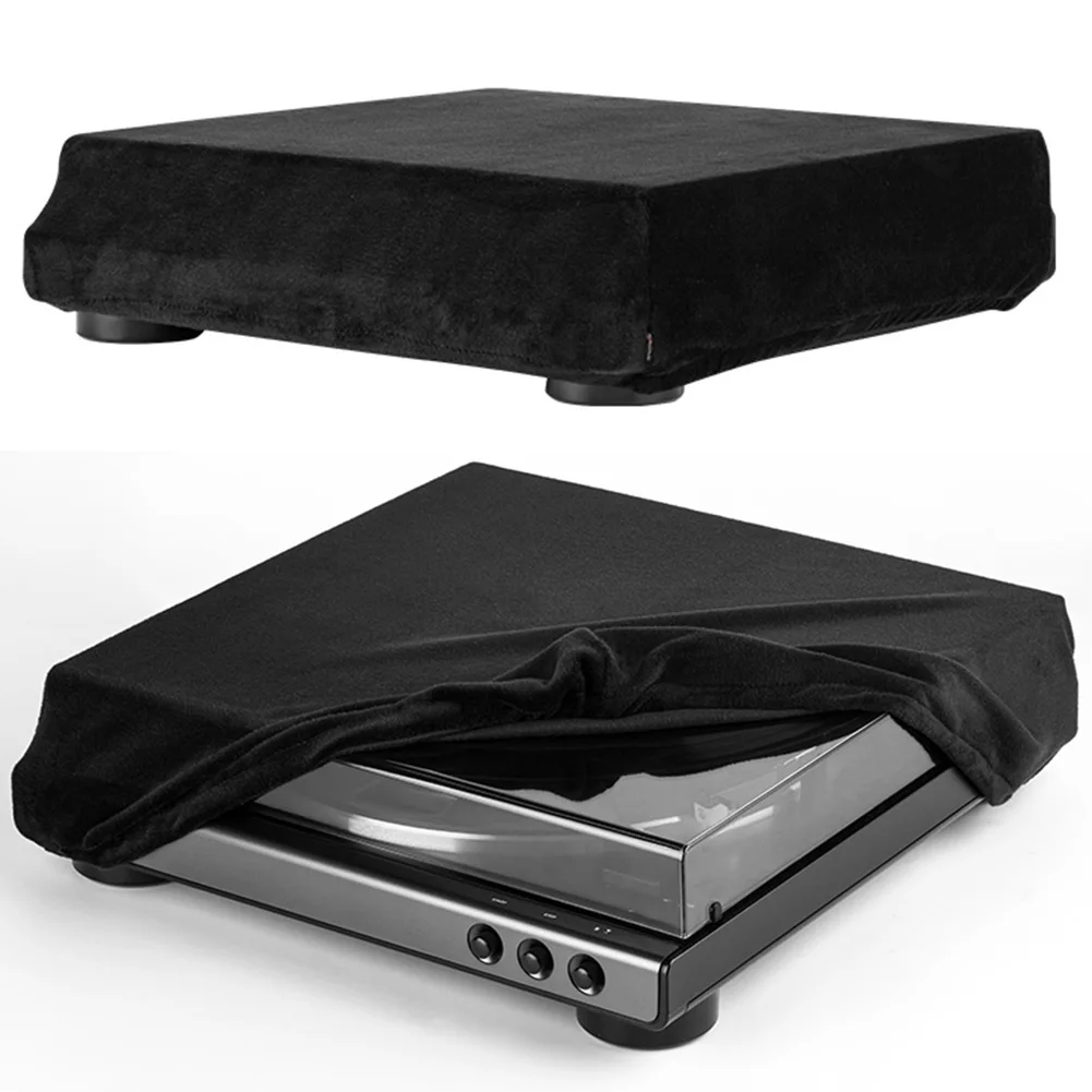 Vinyl Record Cleaner - Sarung meja putar spandeks elastisitas tinggi,