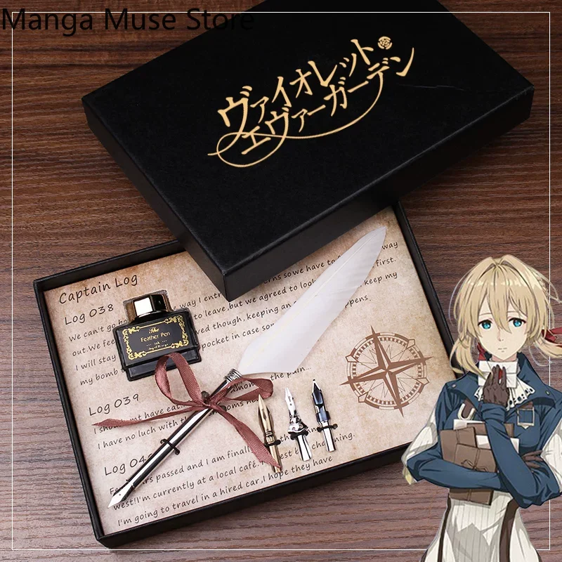 Violet Evergarden, Set Pena Bu - Vintage Collectible Pens ulasan dan harga