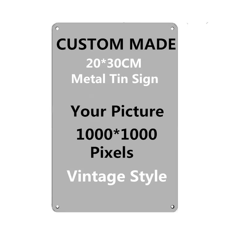 Papan Logam Kustom Personal 20 - Vintage Collectible Plates ulasan dan harga