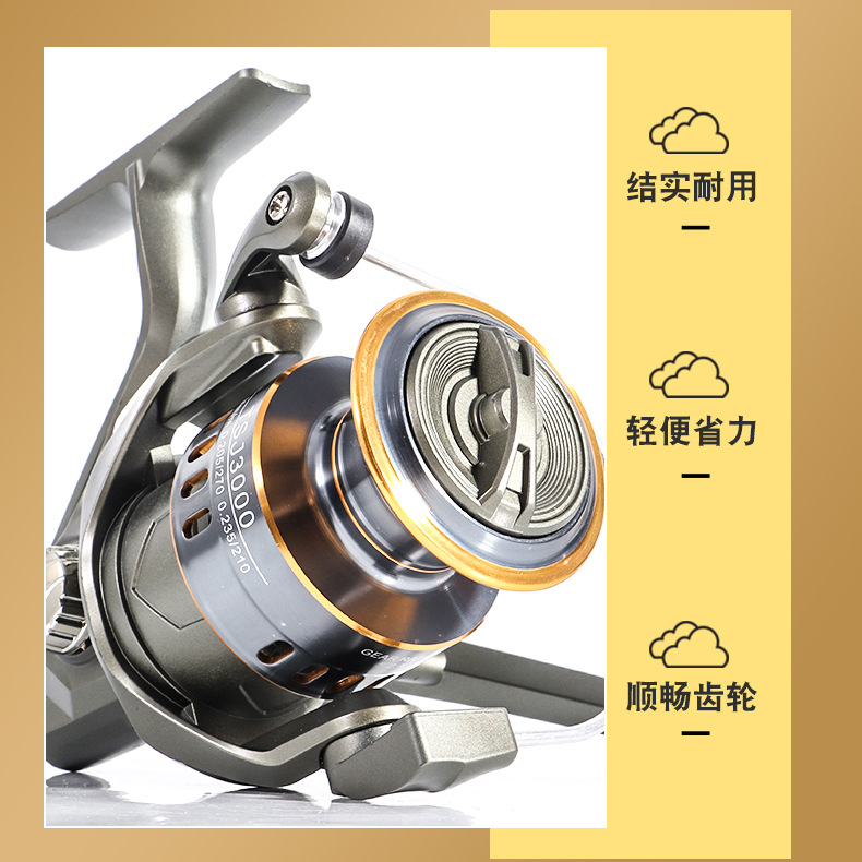 Gulungan Pancing TSJ Metal Spi - Developing Tank Reel ulasan dan harga